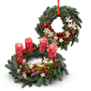 Christmas set of wreaths
